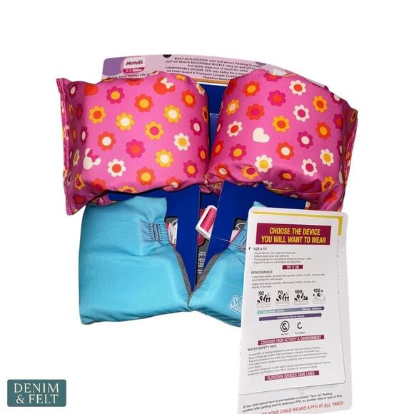 SwimWays Disney Minnie Mouse Swim Trainer Life Jacket Kids 33-55 lbs NEW - Picture 8 of 16